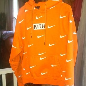 Kith orange Knicks hoodie